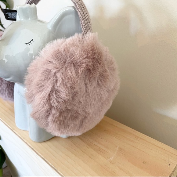 NEW OVERSIZED PINK EAR MUFFS - Picture 2 of 2